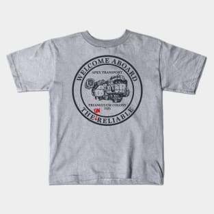 Welcome Aboard The Unreliable | The Outer Worlds Kids T-Shirt